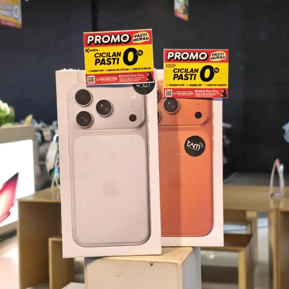 iPhone 17 Pro Max 256gb Stok Terbatas Siap Antar Bayar Ditempat