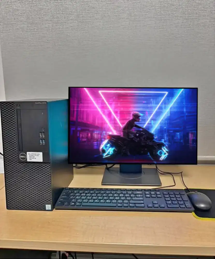 PC GAMING FULSET + LCD + RAM 8 GB + VGA 1 GB + HD 500 GB + GAMES APP