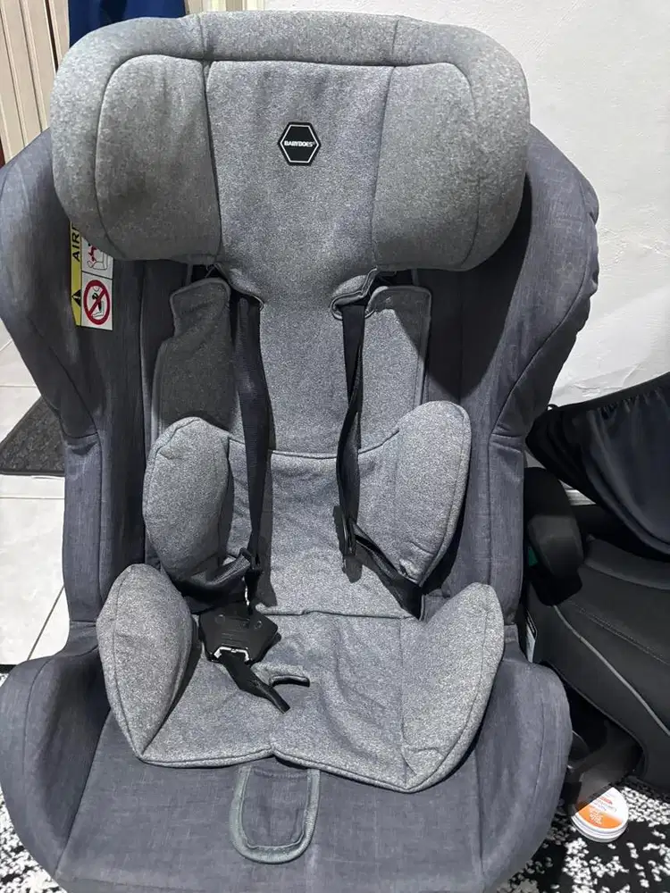 Carseat Babydoes Grey