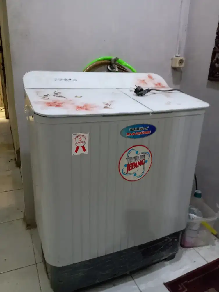 Mesin cuci 2 tabung 8kg
