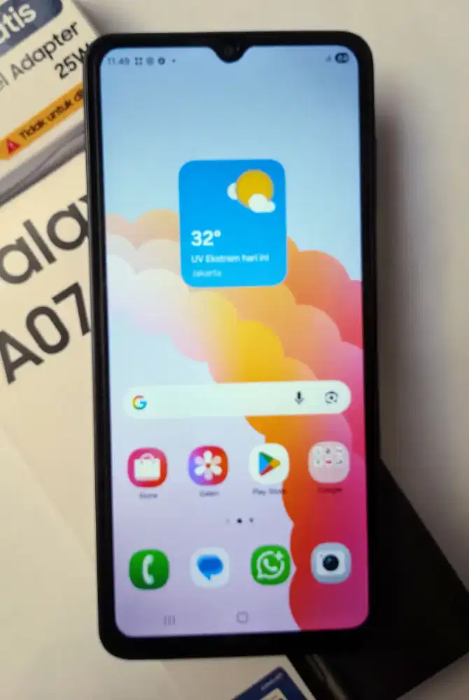 Samsung A07 Ram 4+4/64 Fullset original