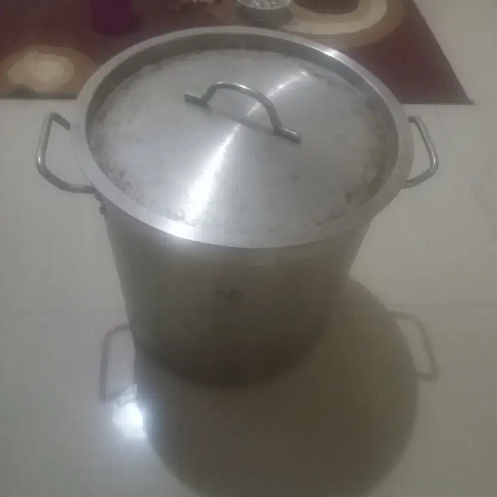 Panci stainlees tebal tinggi 45 cm diameter 40 cm