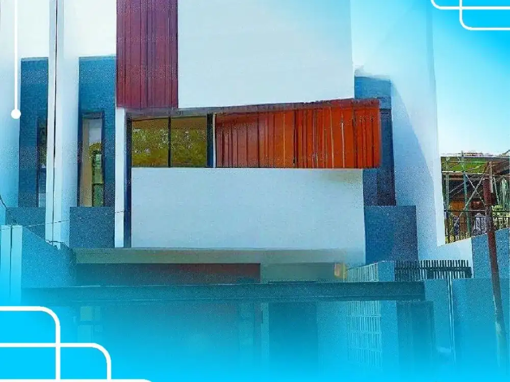 Dijual Rumah Di Pondok Bambu Duren Sawit Jakarta Timur Modern Dinding Full Bata Merah [AR146]