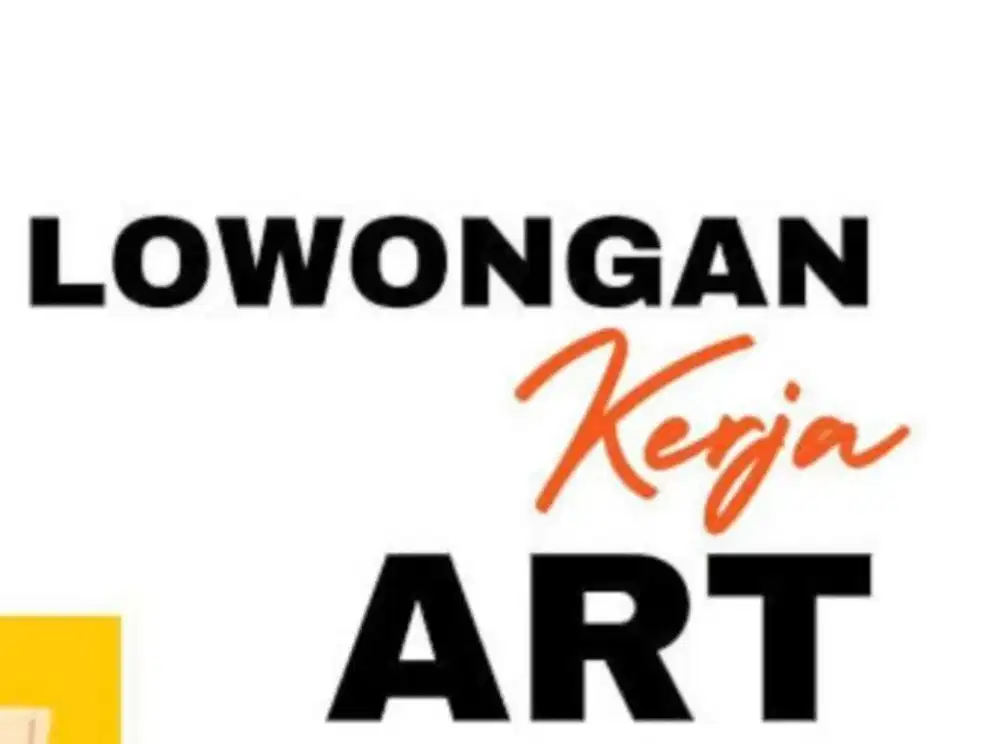 Dibutuhan ART dan Momong Anak