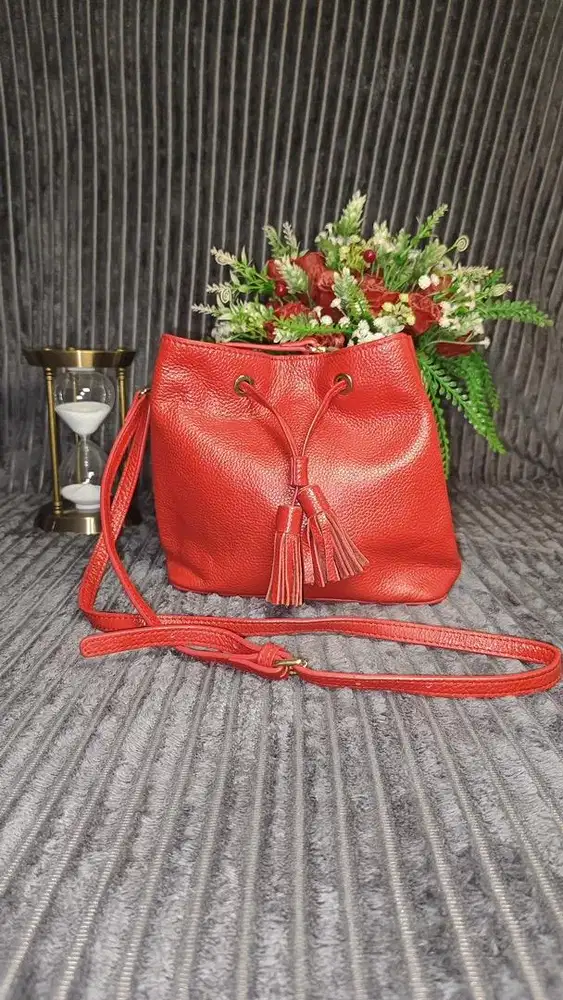 preloved tas kulit sapi asli beli 1x = pakai seumur hidup