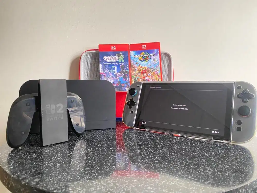 Nintendo Switch 2 lengkap pemakaian Oktober 2025