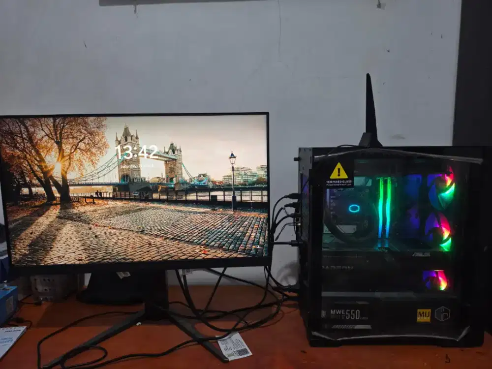 JUAL PC + MONITOR