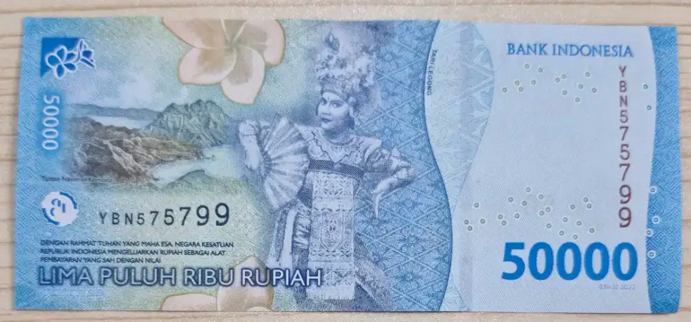 Uang Bibit No Seri YBN 575799