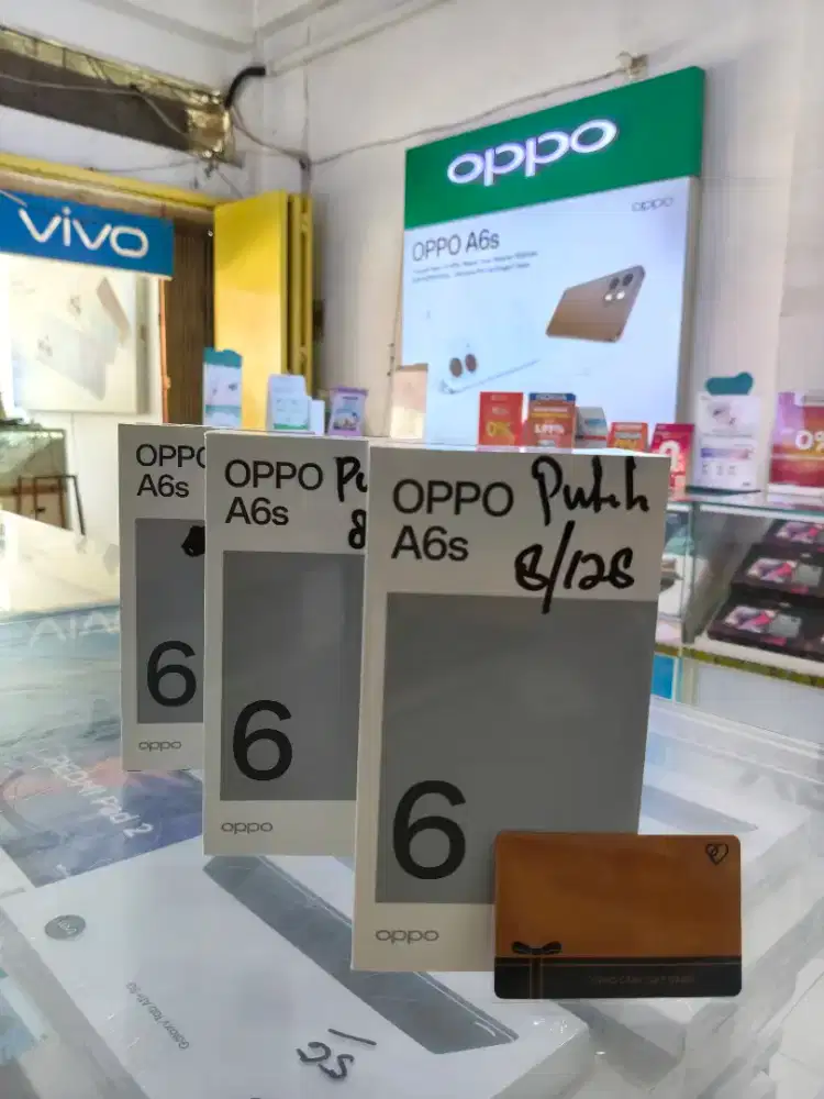 NEW OPPO A6S 16/128 GARANSI RESMI 1THUN