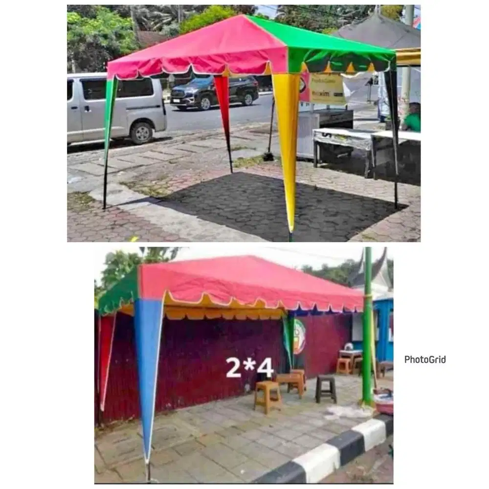 Tenda kafe dan tenda payung (bs antr skitr medan)