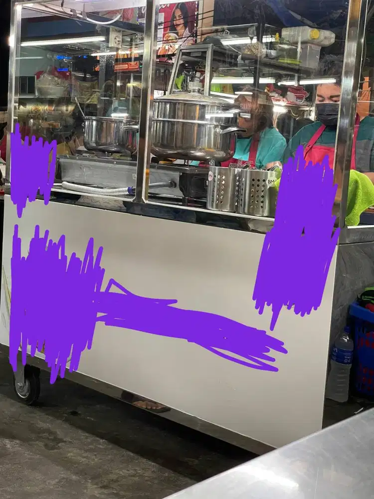 Etalase Stainless Steel