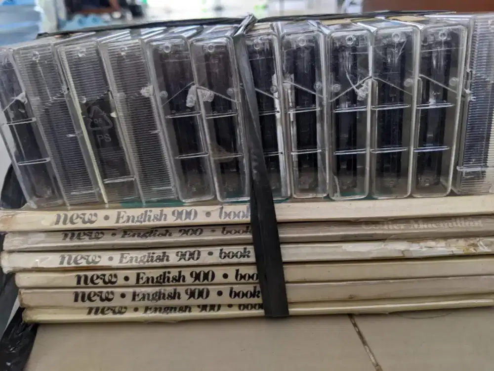 New english 900 plus 12 caset dan english  900