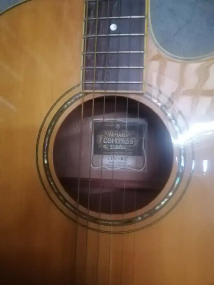 Gitar yamaha cpx500II akustik electrik