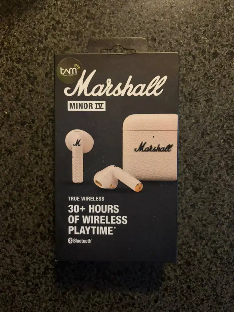Marshall Minor IV / 4 New Earphone Earbuds TW Resmi Indo
