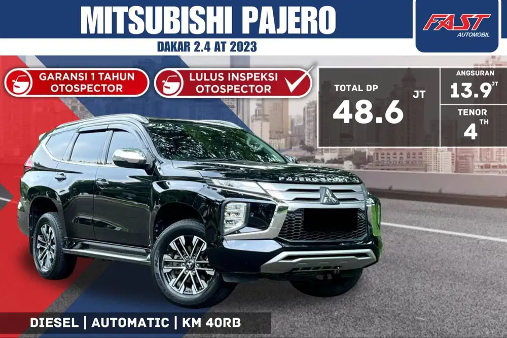 MITSUBISHI PAJERO DAKAR 2023 2.4 DIESEL SUNROOF KM.40RB ISTIMEWA