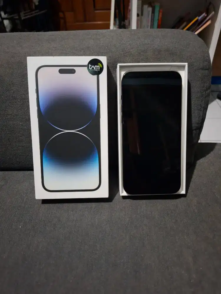 Iphone 14 Pro Max 128 Gb Space Black - Ex Garansi Resmi