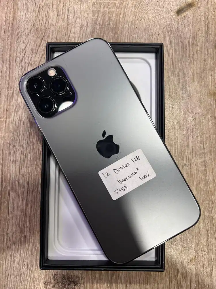 IPHONE 12 PROMAX 128gb BEACUKAI