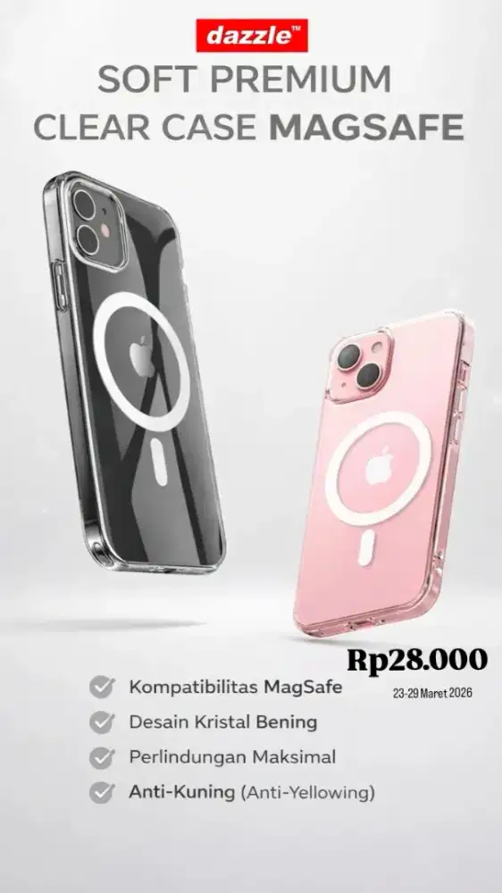 Soft Premium Clear Case Magsafe