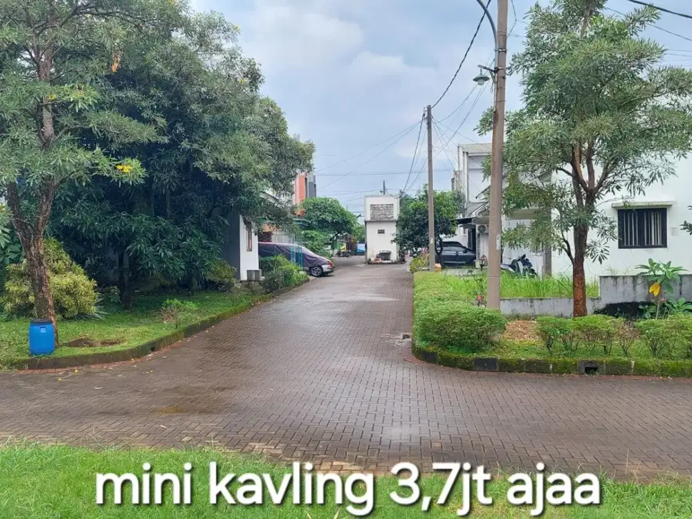 Kavling Mini Cluster SHM Stratergis Dekat Jalan Raya Bogor Free Biaya Allin