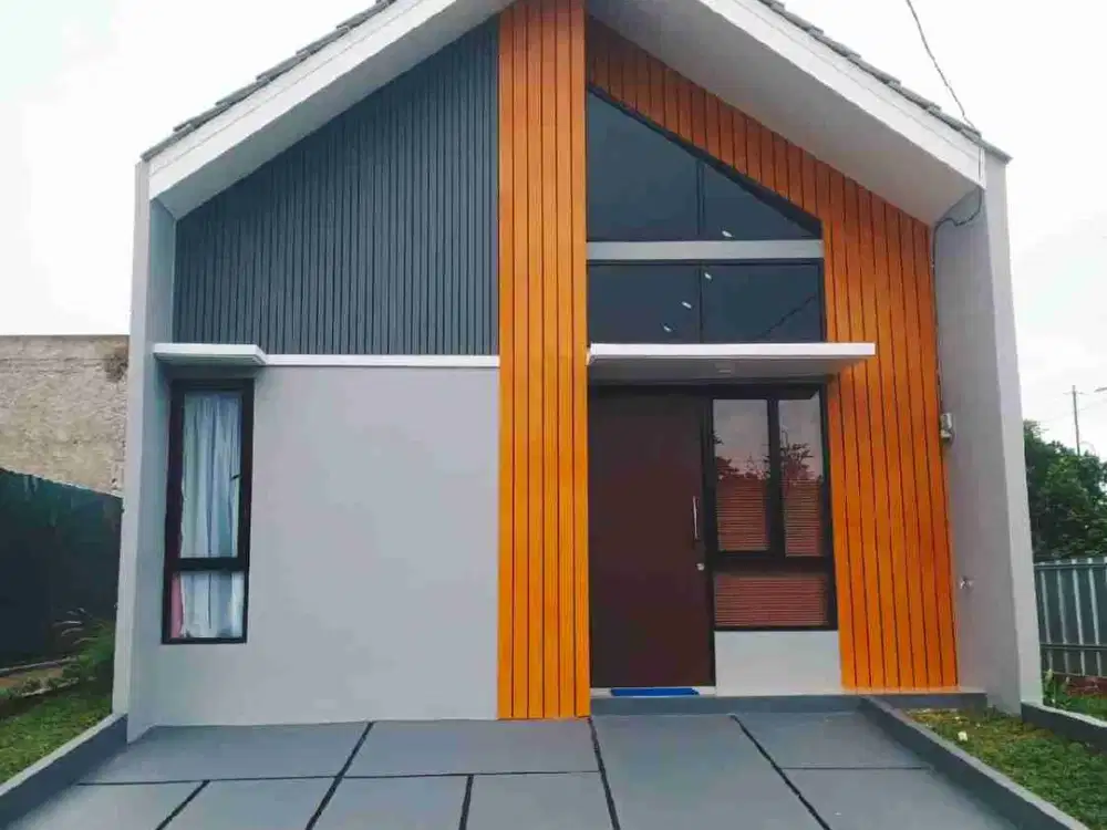 RUMAH MURAH MEWAH  KAMAR TIDUR 3 SIAP HUNI, NEMPEL STASIUN CITAYAM DKT TOL BOMANG