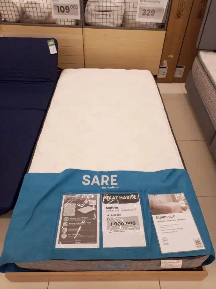 Kasur pocket spring ukuran 100