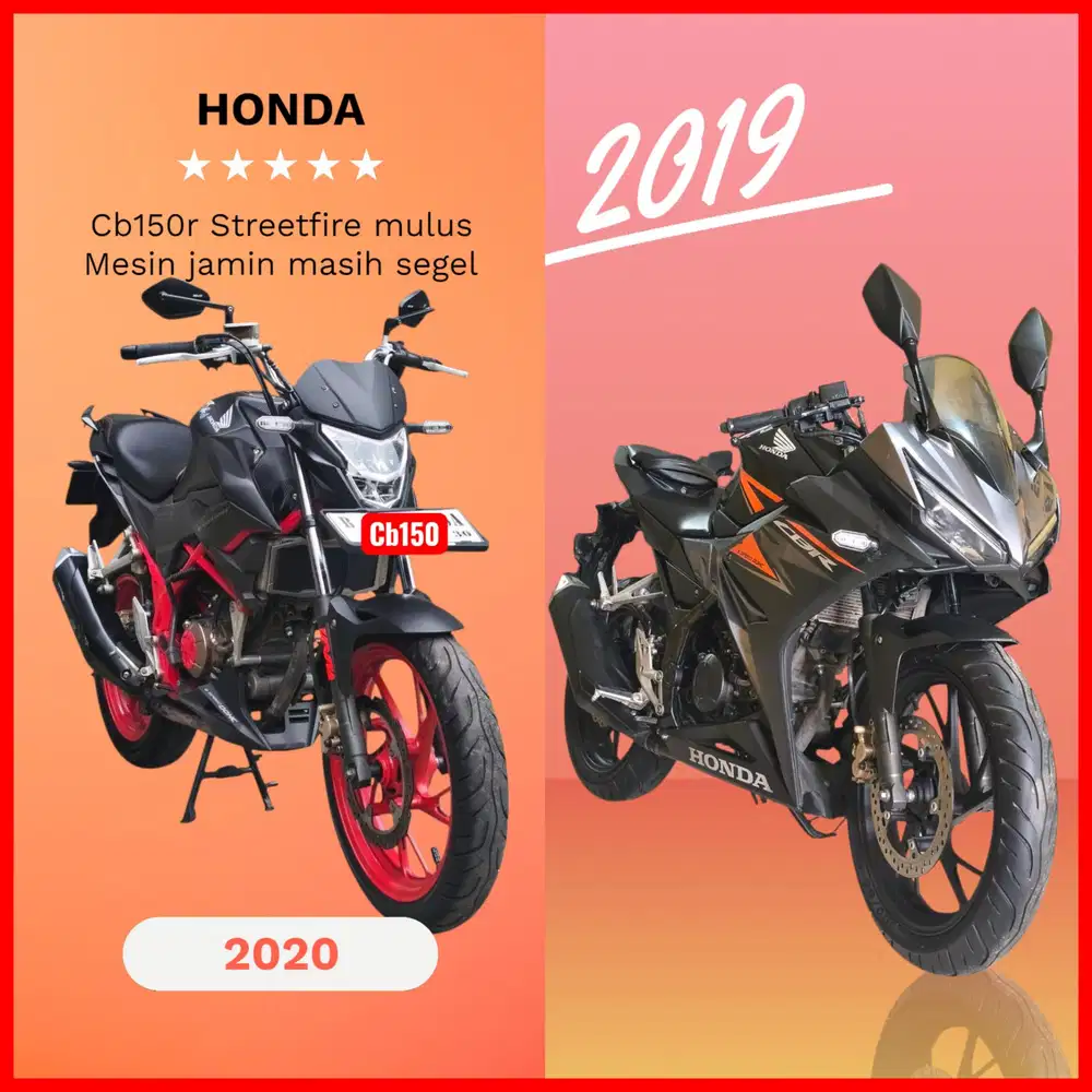 Dp 800rb Honda CB 150R Cb150R (KTP luar bs kredit cb 150 cb150 r cbr