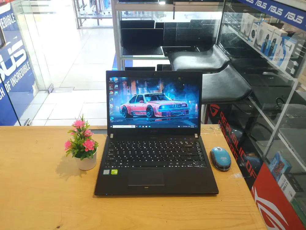 dijual laptop acer travelmate p648 nvidia geforce