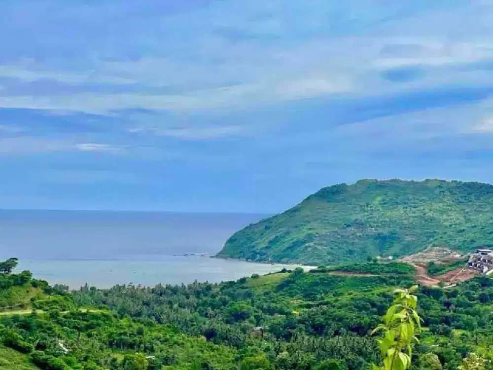 Tanah SHM 8 Hektar di Prabu Dekat Kuta Mandalika Lombok – Pinggir Jalan Raya, View Laut & Bukit!