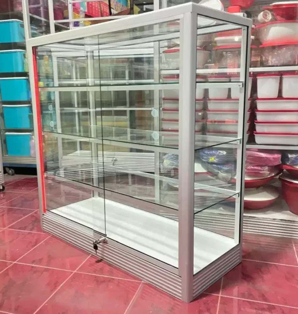 Etalase 1M×1M || Kaca Full 5mm