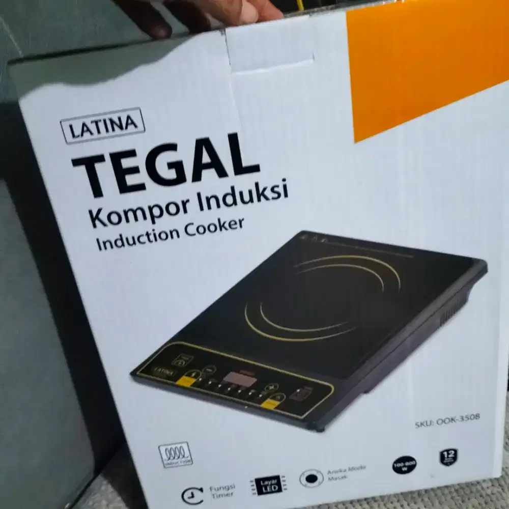 Kompor listrik masih baru