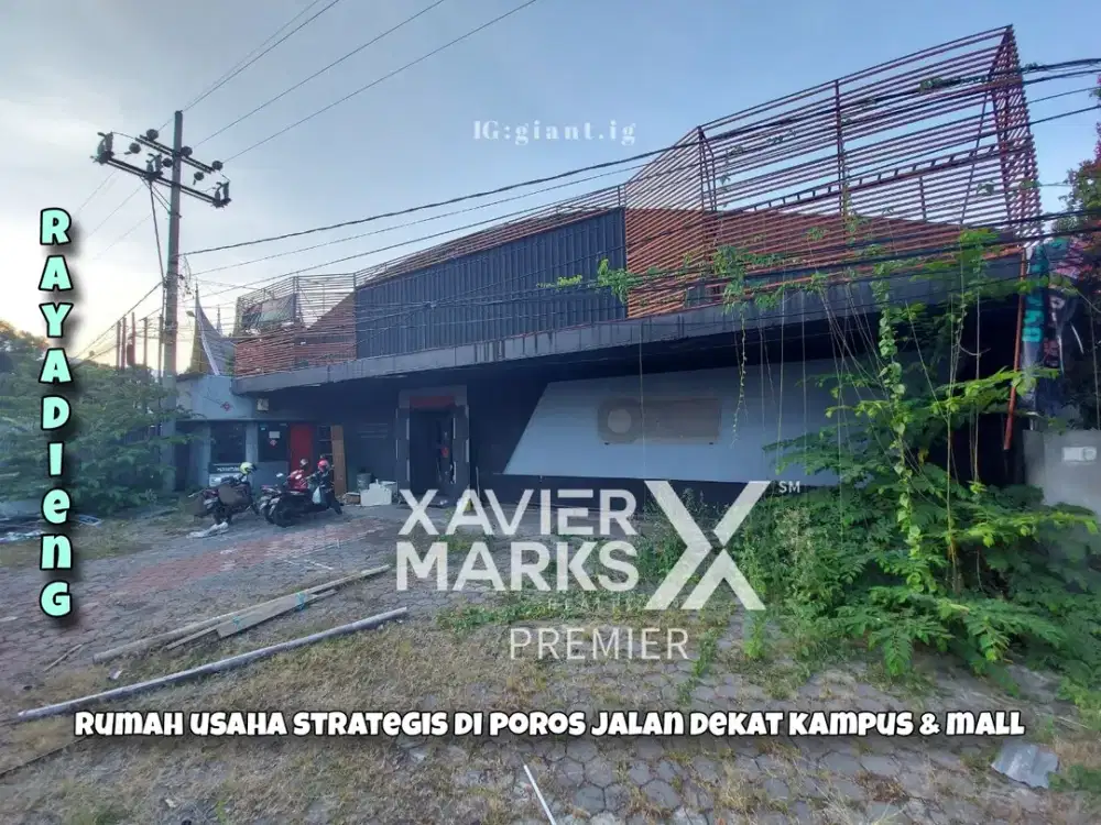 Ruang Usaha Strategis poros jalan Raya Dieng Malang