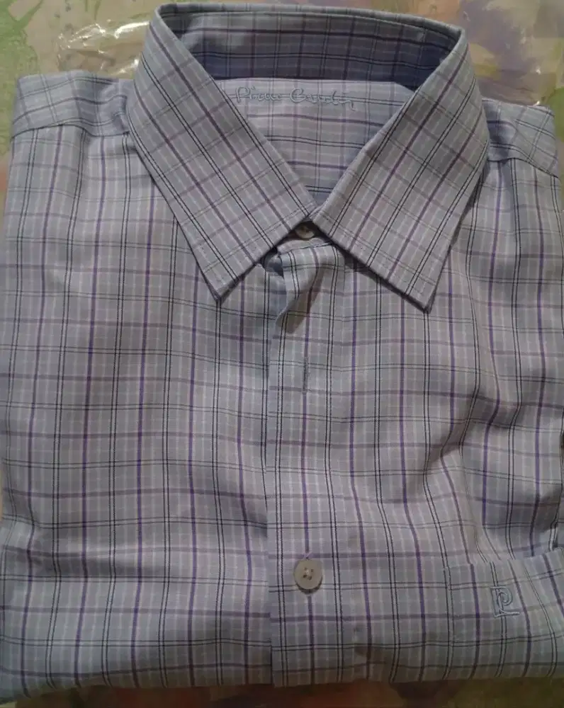 Kemeja Pierre Cardin Baru Coba 1x Jual BU Jual Cepat