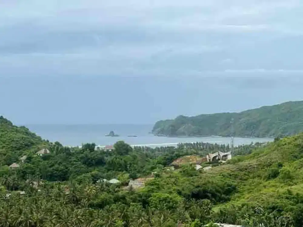 Tanah SHM 1.000 m² Dekat Pantai Mawun & Tampah Lombok – Akses Beton, View Laut & Sunset!