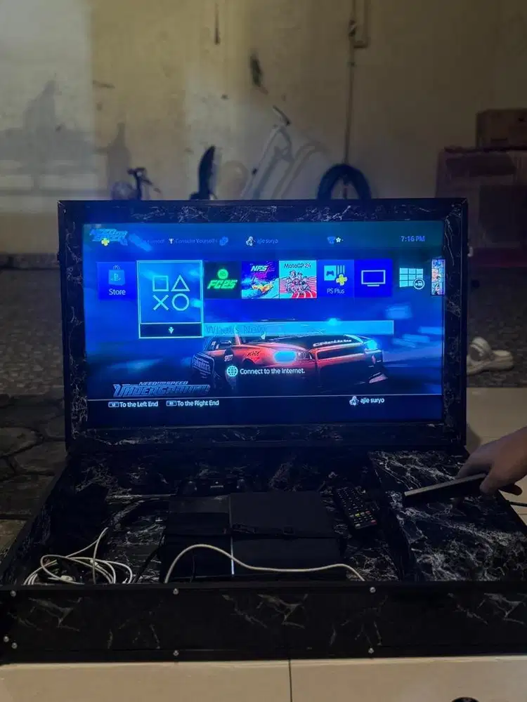 Playbox PS4 500GB + Android TV 32inch 2K