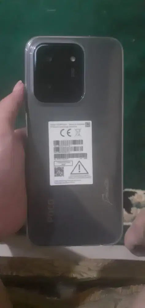 Poco C85 6/128 like new hitam