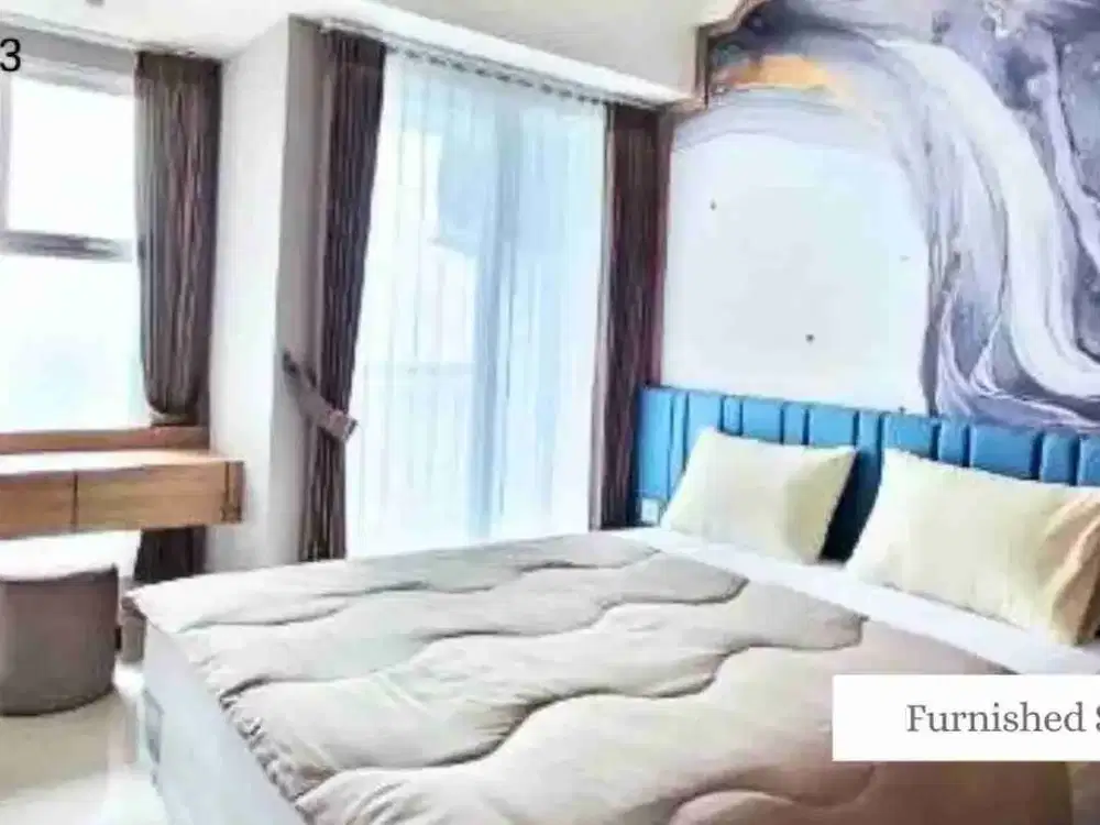 AMOR FURNISH TERMURAH ‼️ Apartemen Studio Pakuwon City dekat ITS Sukolilo