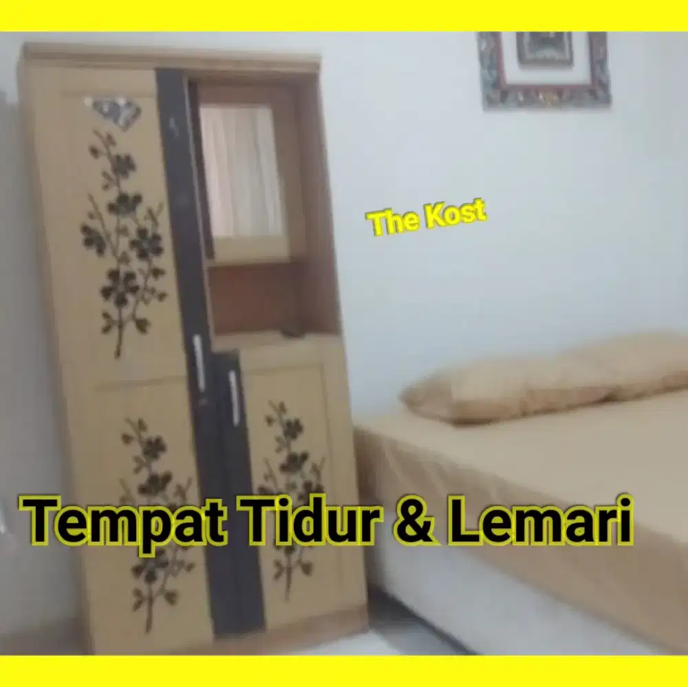 Kamar Kos Lengkap Dapur Free Wifi CCTV Dekat Kuta Jimbaran Bandara