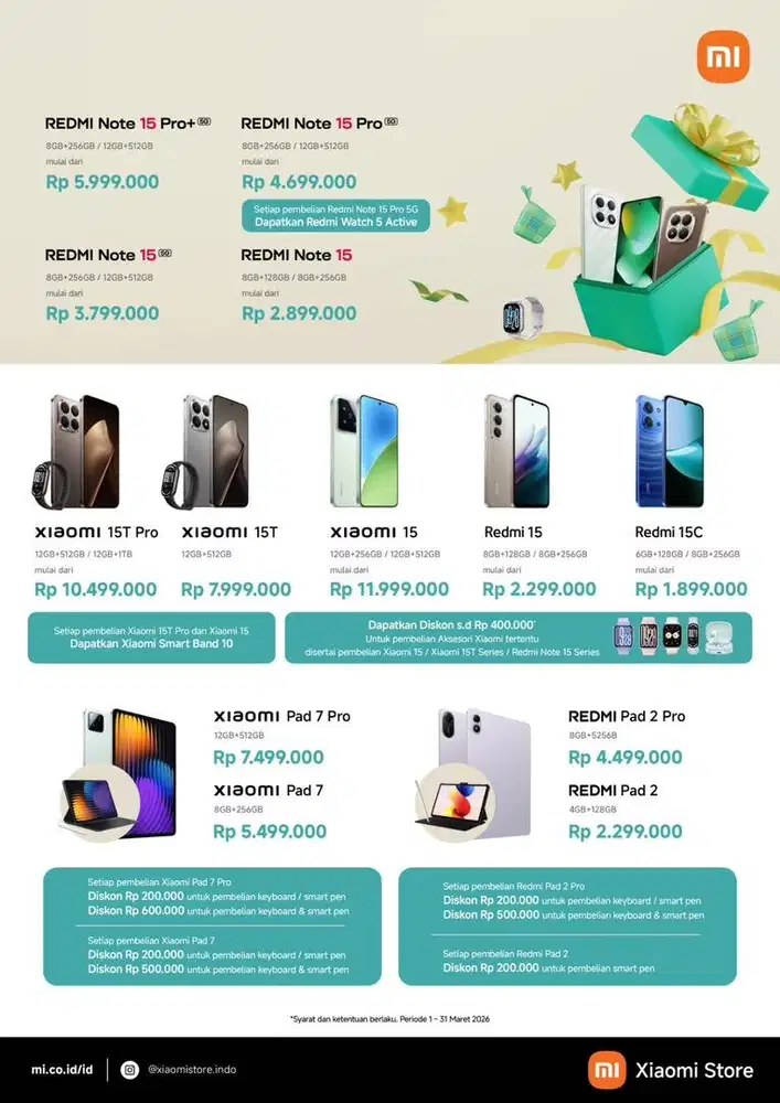 Cicilan 0% syarat cukup ktp saja harga 1,5 an aja udh dpt ram besar