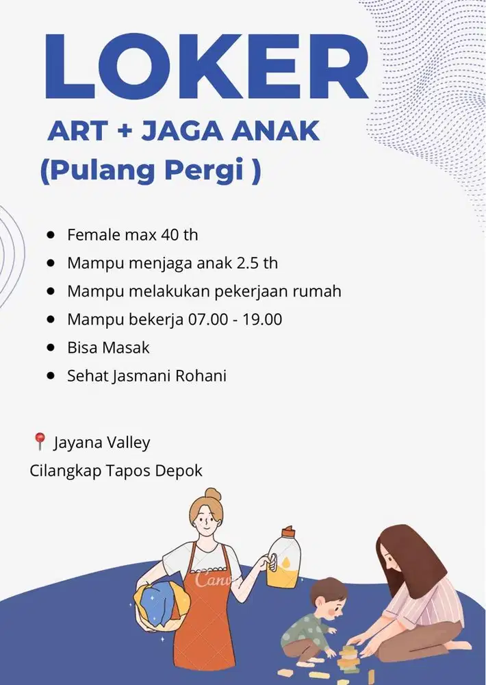LOKER ART + JAGA ANAK