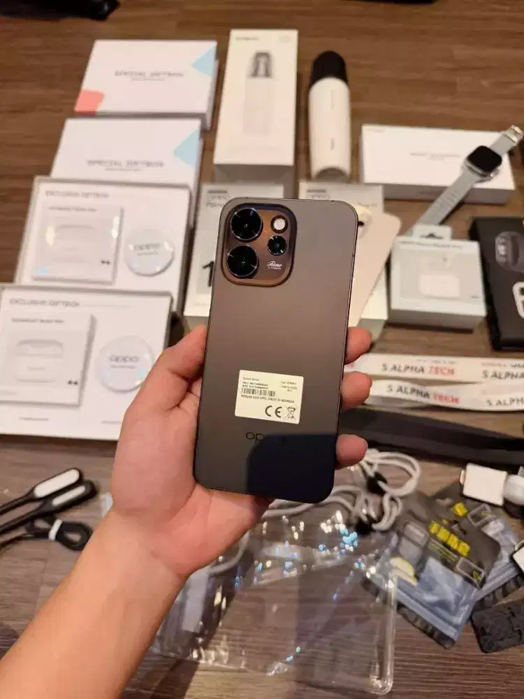 DI Jual Cepat Oppo Reno 15 Pro Max Dusk Brown