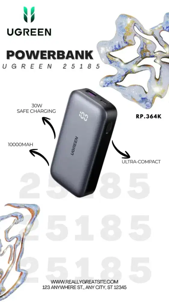 powerbank ugreen 25185