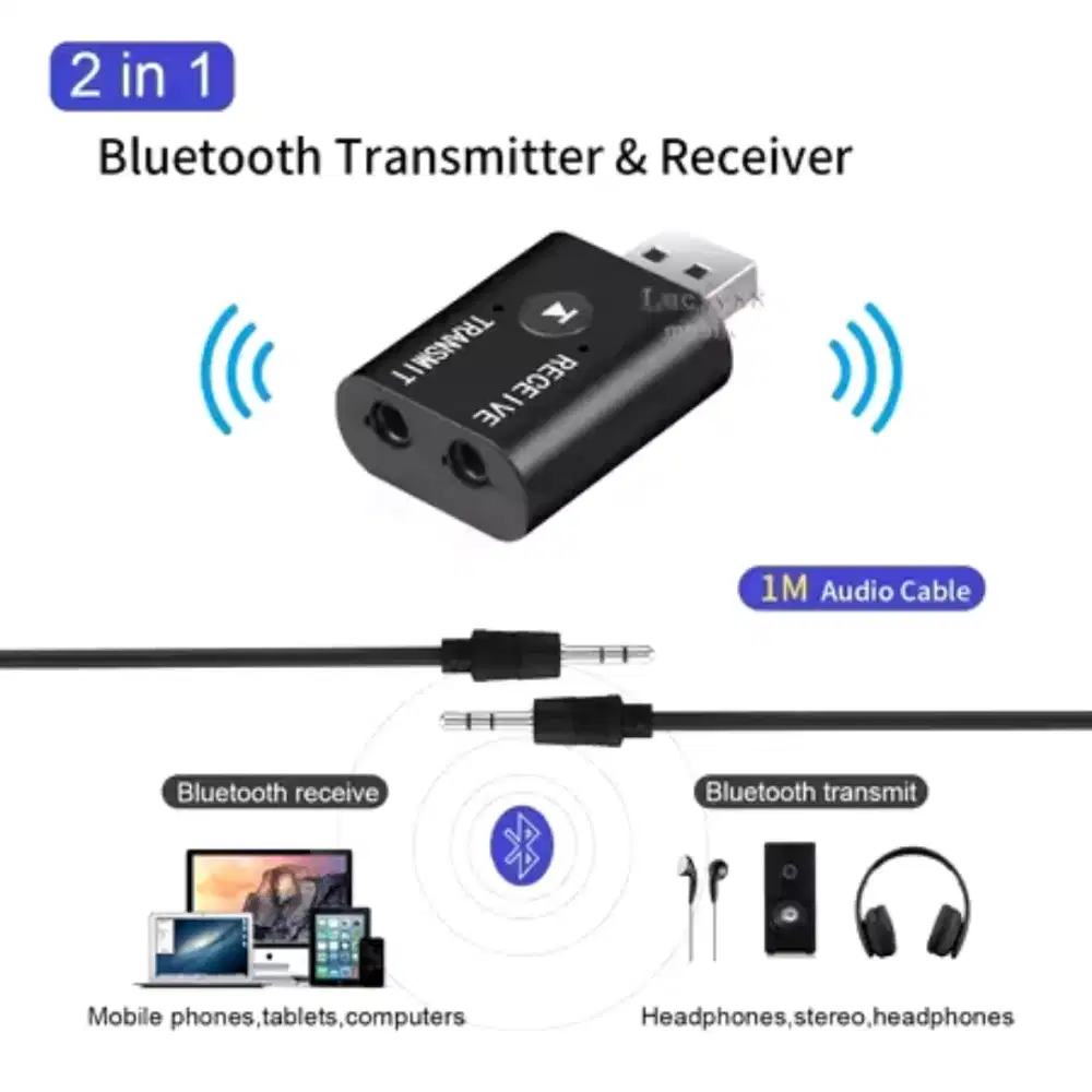 2 in 1 usb bluethoot adapter transmitter & reiceiver