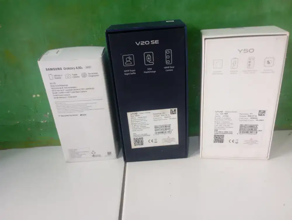 Dus hp bekas masih bagus