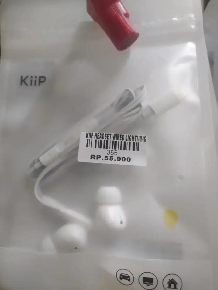 KIIP HEADSET WIRED LIGHTNING