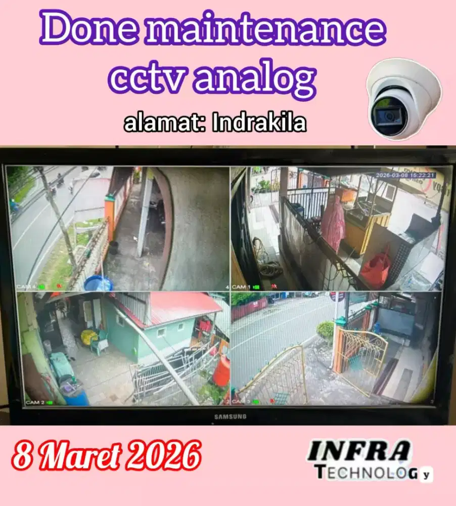 DISTRIBUTOR CCTV MURAH BERGARANSI SIAP PASANG 3MP COLORVULL