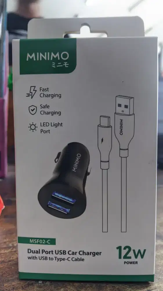 CAR CHARGER MINIMO MSF02-C