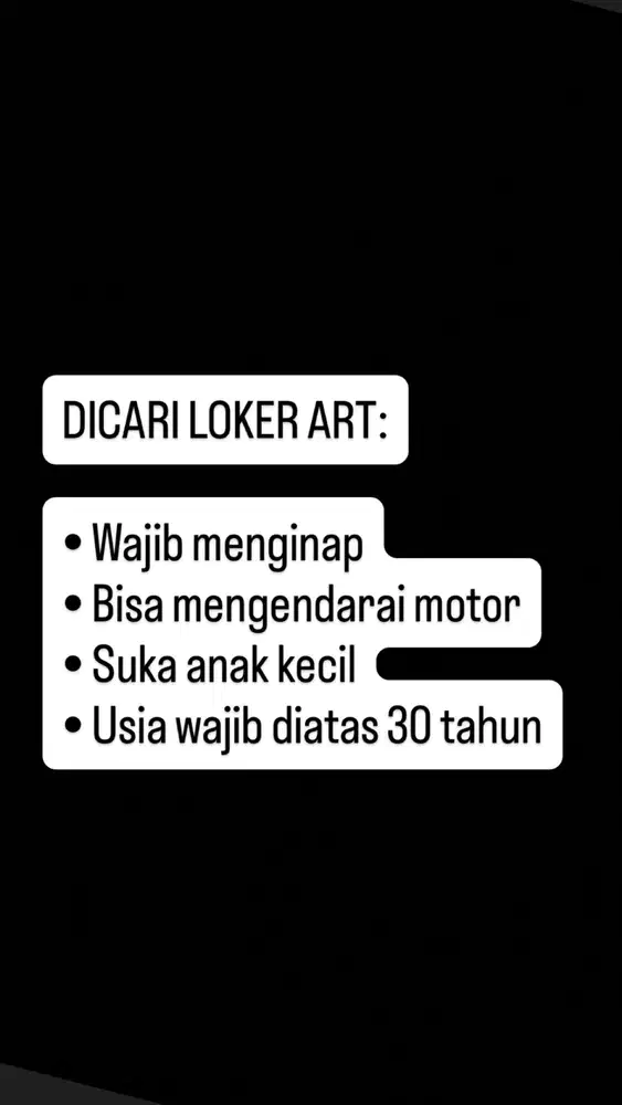 Loker Art Menginap