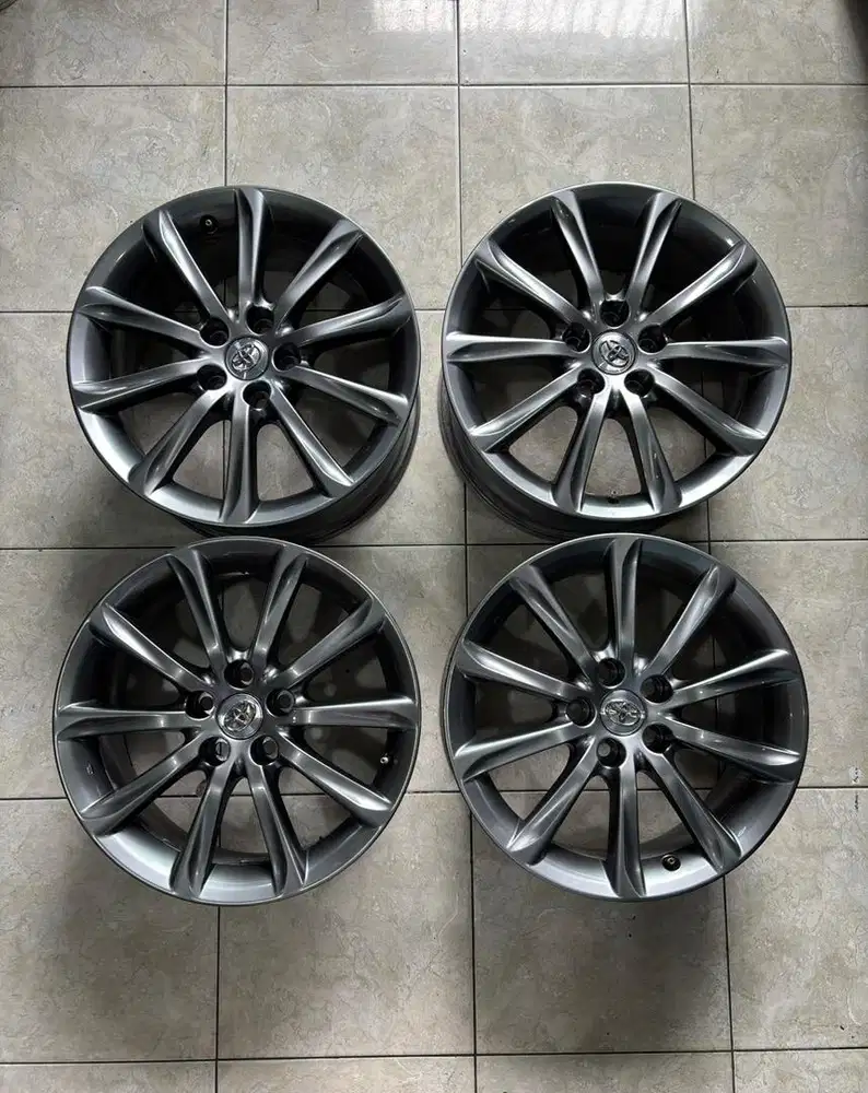 Velg OEM PCD 5x114 Ring 18 Ring18 R18 Original Toyota MarkX Mark X