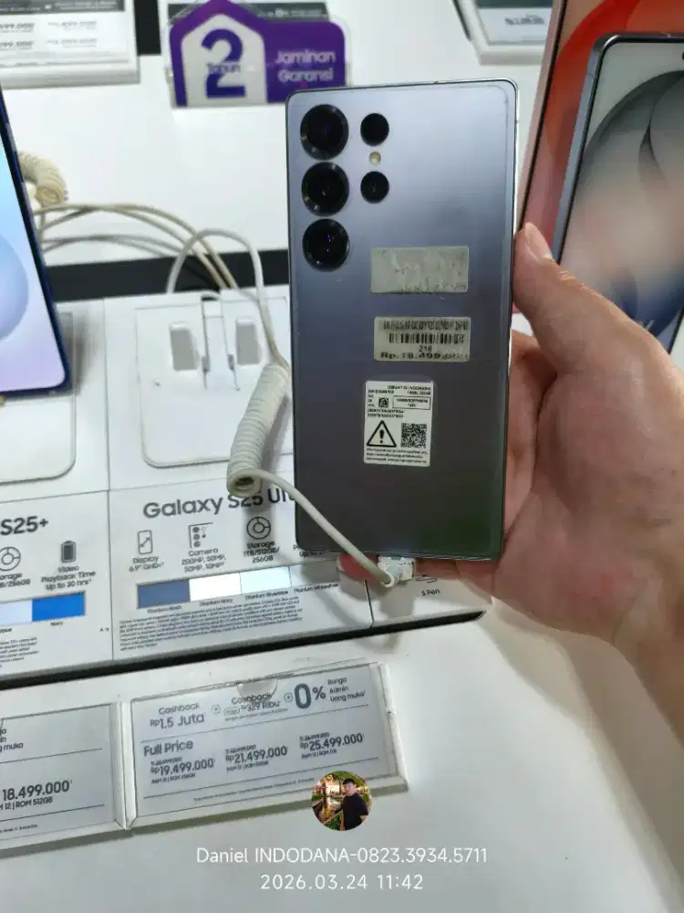 Samsung Galaxy s25 ultra ready stok ditoko Atlantis