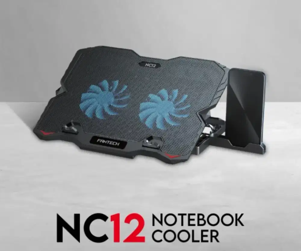 Fantech Notebook Cooler RGB Kipas Pendingin Laptop